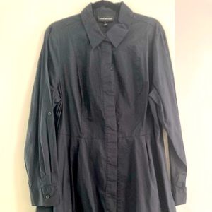 NWOT Lane Bryant Extreme Peplum Button Up Shirt, 20